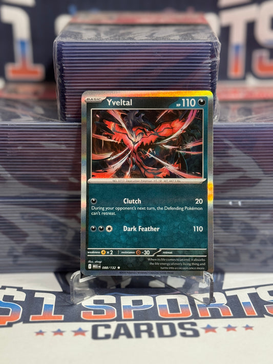 Pokemon TCG: Mega Evolution - Yveltal (Holo, Rare) #88