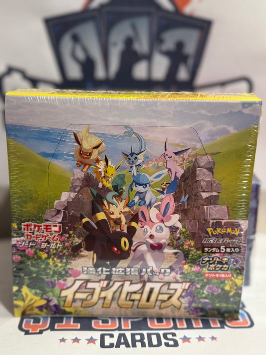 Pokemon TCG: Sealed 2021 Eevee Heroes S6A Japanese Booster Box