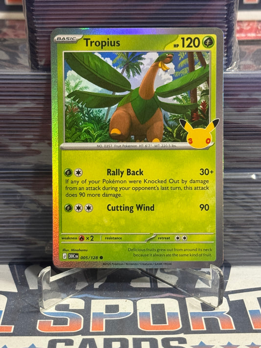 Pokemon TCG: 30th Celebration - Tropius (Holo, Common) #5