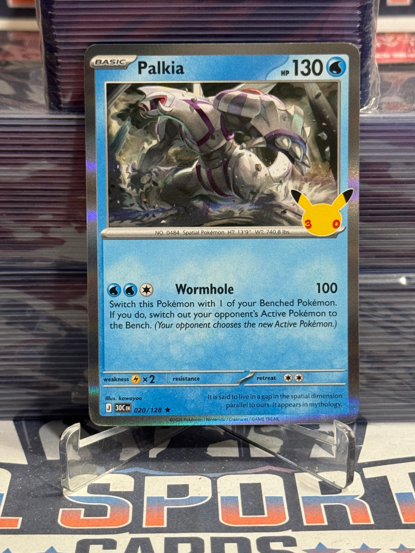 Pokemon TCG: 30th Celebration - Palkia (Holo, Rare) #20