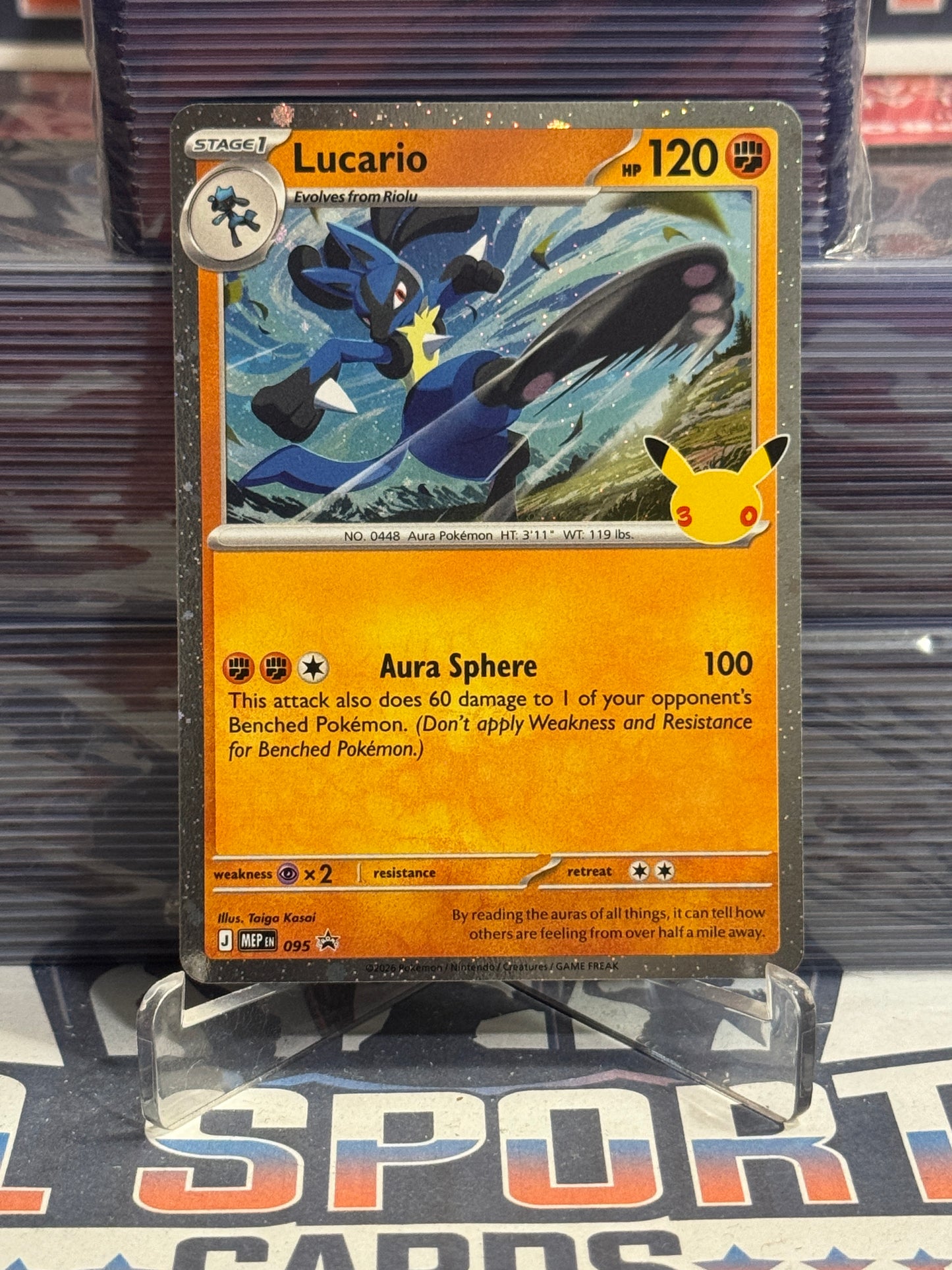 Pokemon TCG: 30th Celebration - Lucario (Promo) #95