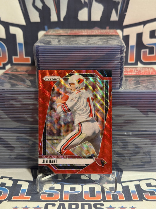 2024 Panini Prizm (Ruby Wave Prizm 77/149) Jim Hart #9