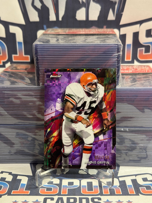 2024 Topps Finest (Purple Checkerboard Refractor 14/150) Archie Griffin #14