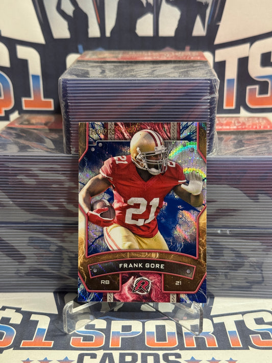 2025 Topps Resurgence (Navy Surge Refractor 260/275) Frank Gore #90