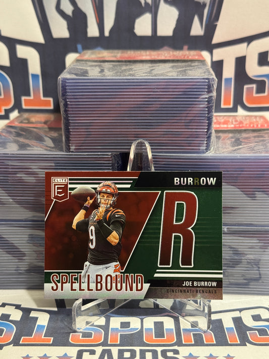 2024 Donruss Elite (Green, Spellbound "R") Joe Burrow #39