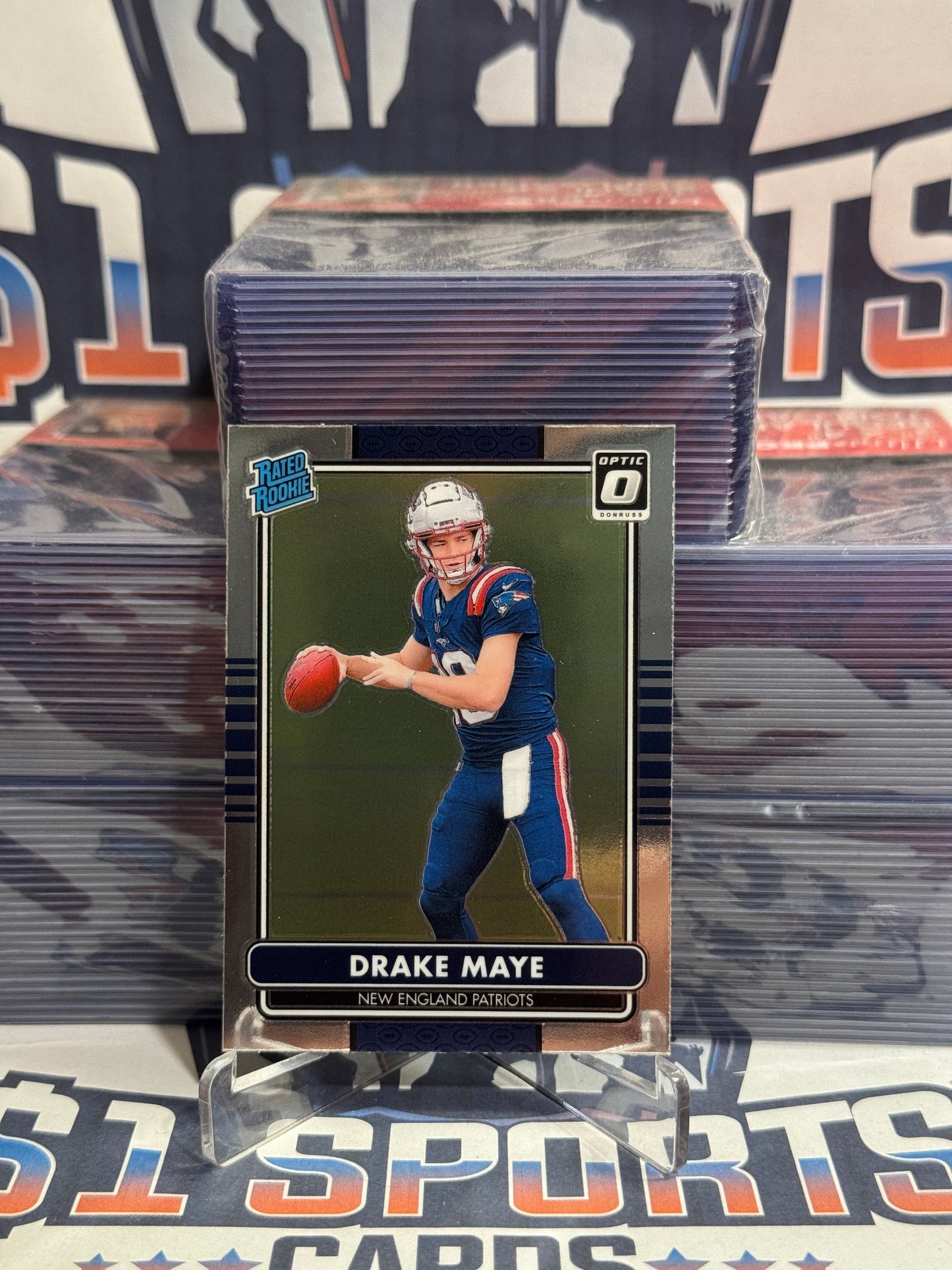2024 Donruss Optic (Retro, Rated Rookie) Drake Maye #3