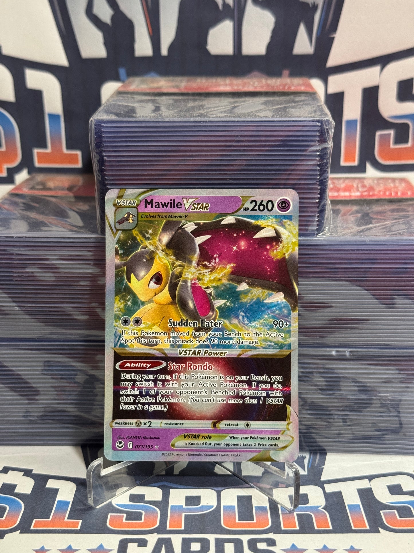 Pokemon TCG: Silver Tempest - Mawile VSTAR (Ultra Rare) #71