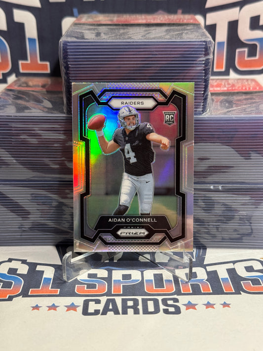 2023 Panini Prizm (Silver Prizm) Aidan O'Connell Rookie #360