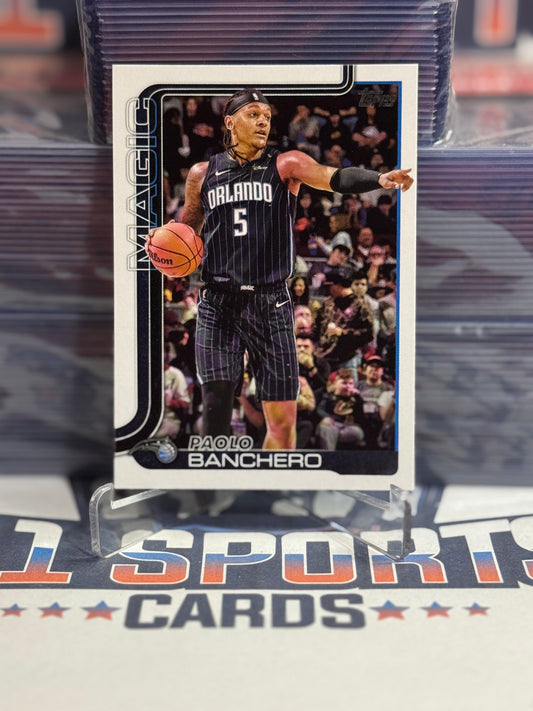 2025 Topps Paolo Banchero #87
