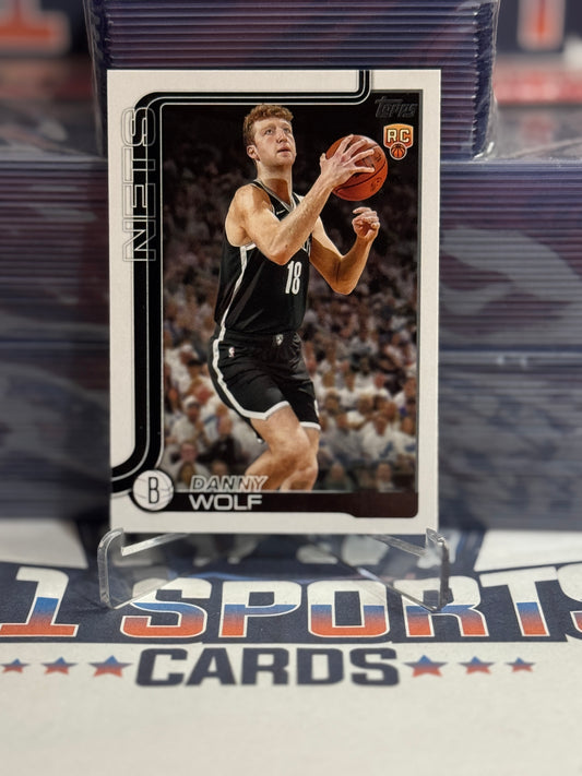 2025 Topps Danny Wolf Rookie #227