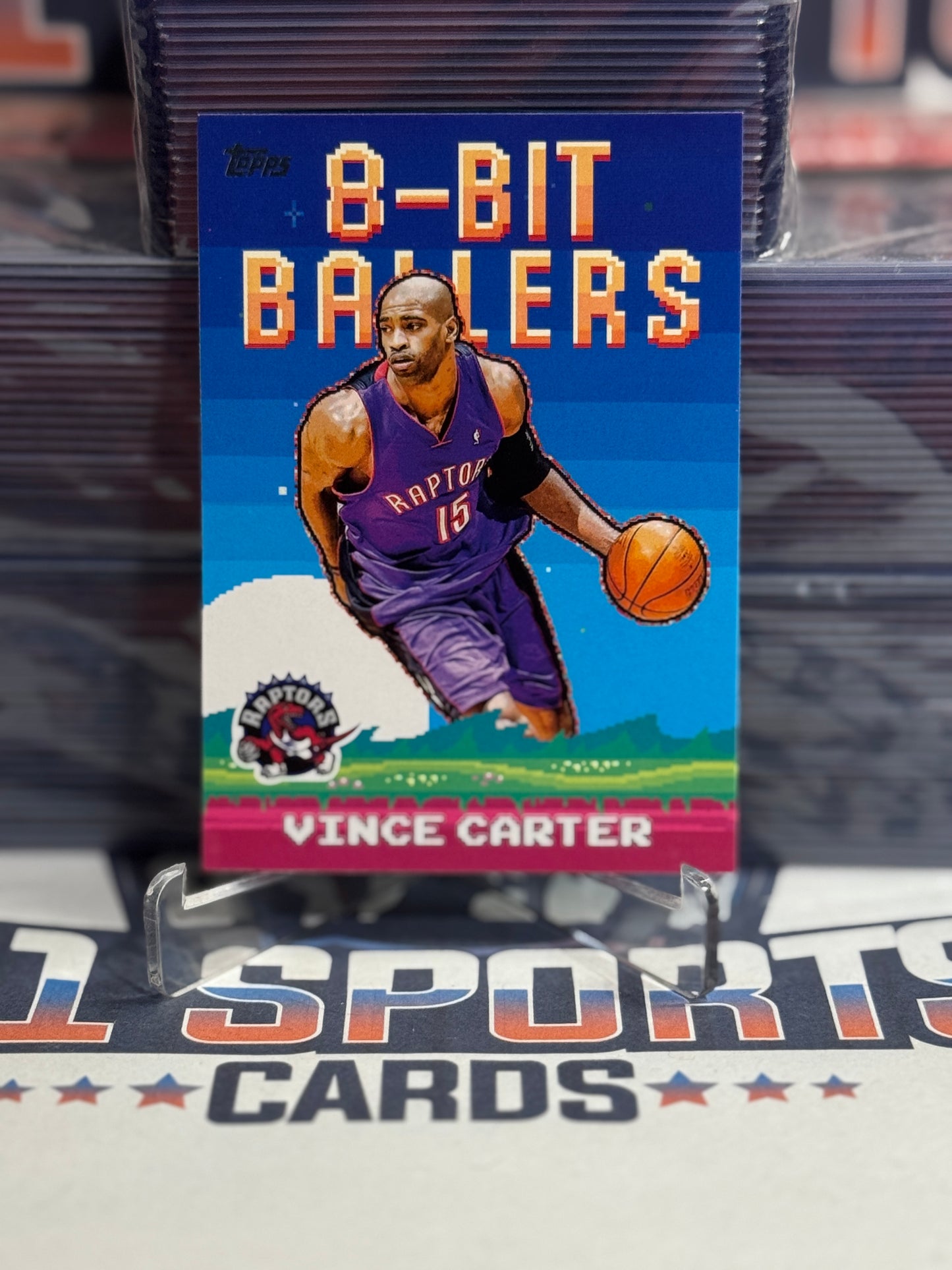 2025 Topps (8-Bit Ballers) Vince Carter #8B-26