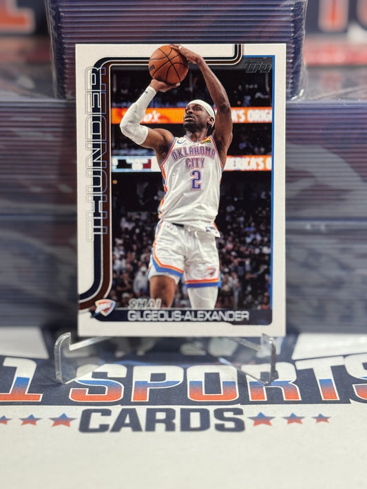2025 Topps Shai Gilgeous-Alexander #115
