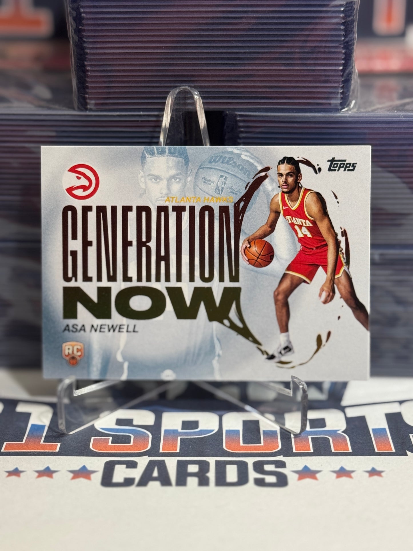2025 Topps (Generation Now) Asa Newell Rookie #GN-23