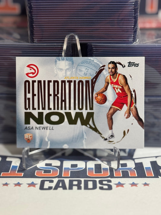 2025 Topps (Generation Now) Asa Newell Rookie #GN-23