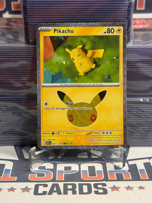 Pokemon TCG: 30th Celebration - Pikachu (Pikachu Rare) #27