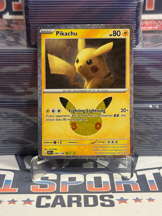 Pokemon TCG: 30th Celebration - Pikachu (Pikachu Rare) #49