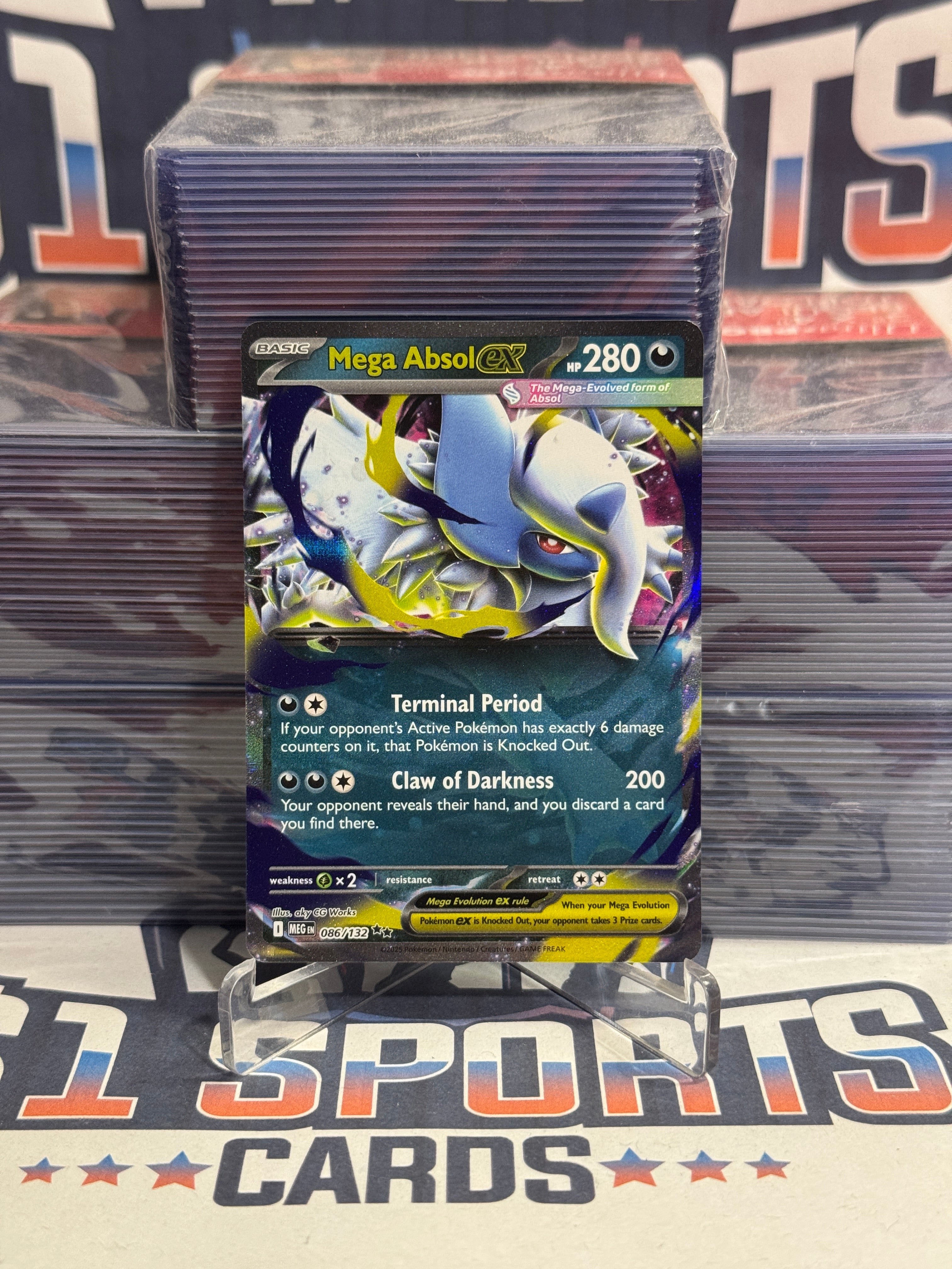 Pokemon TCG: Mega Evolution - Mega Absol EX (Double Rare) #86 – $1 ...