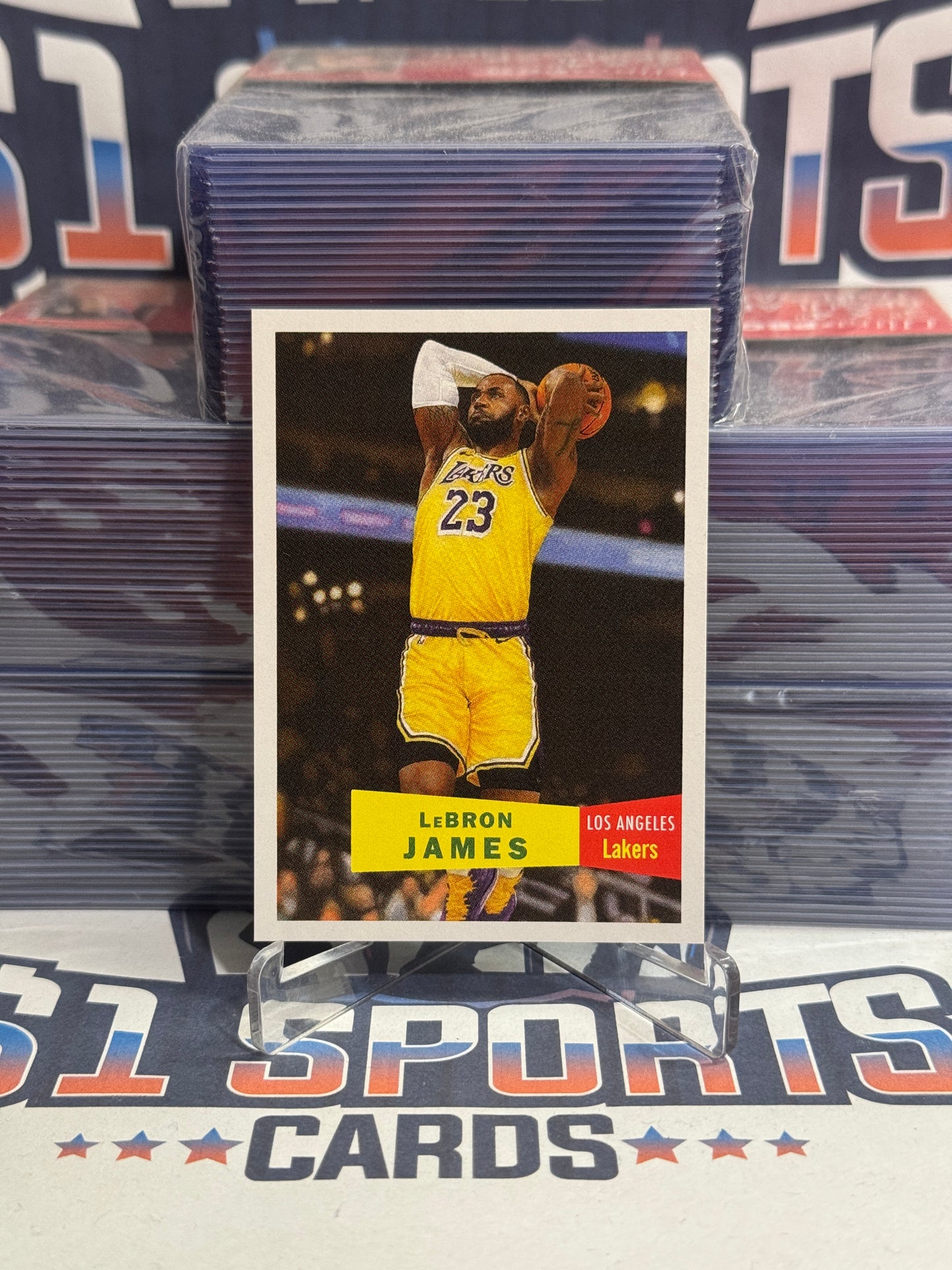 2025 Topps Living Set (/47,755) LeBron James #1