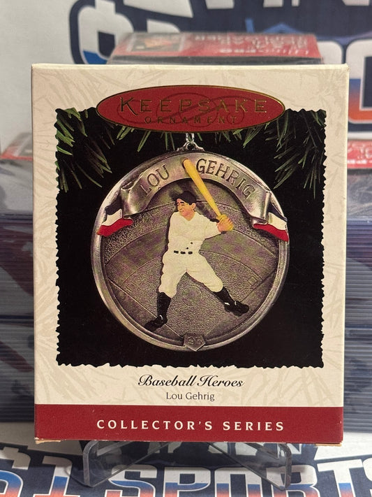 1995 Hallmark Keepsake Ornament Baseball Heroes Lou Gehrig