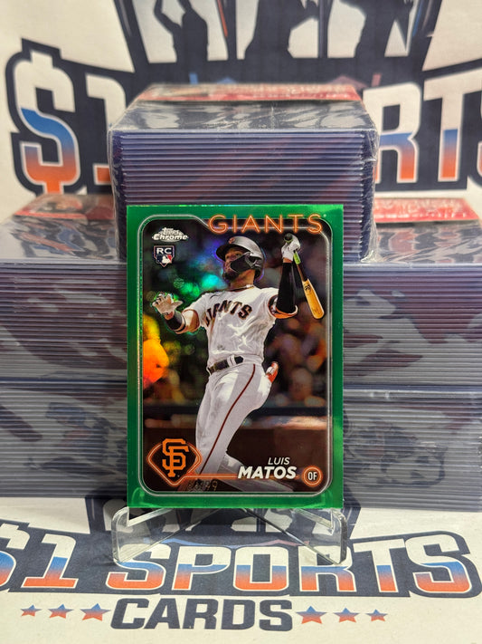 2023 Topps Chrome (Green Refractor 66/99) Luis Matos Rookie #270