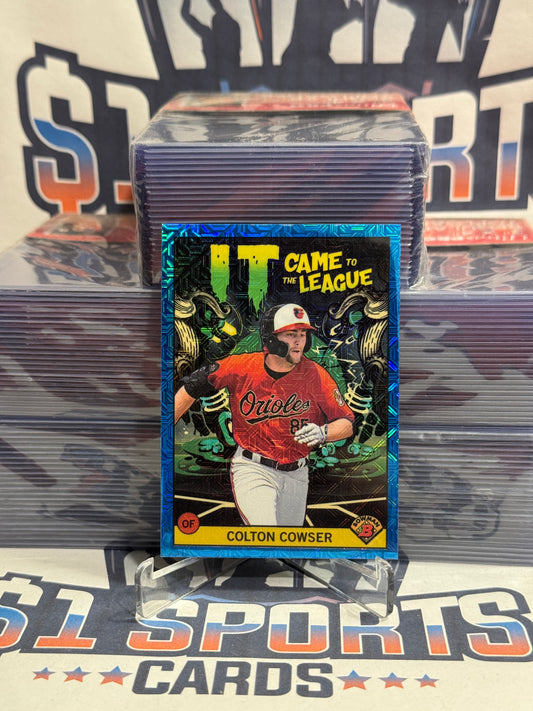 2022 Bowman Chrome (Blue Mojo Refractor, It Came To The League 27/150) Colton Cowser #ICFL-7