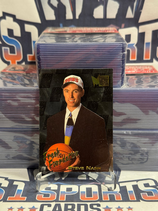1996 Fleer Ultra (Fresh Foundations) Steve Nash Rookie #138