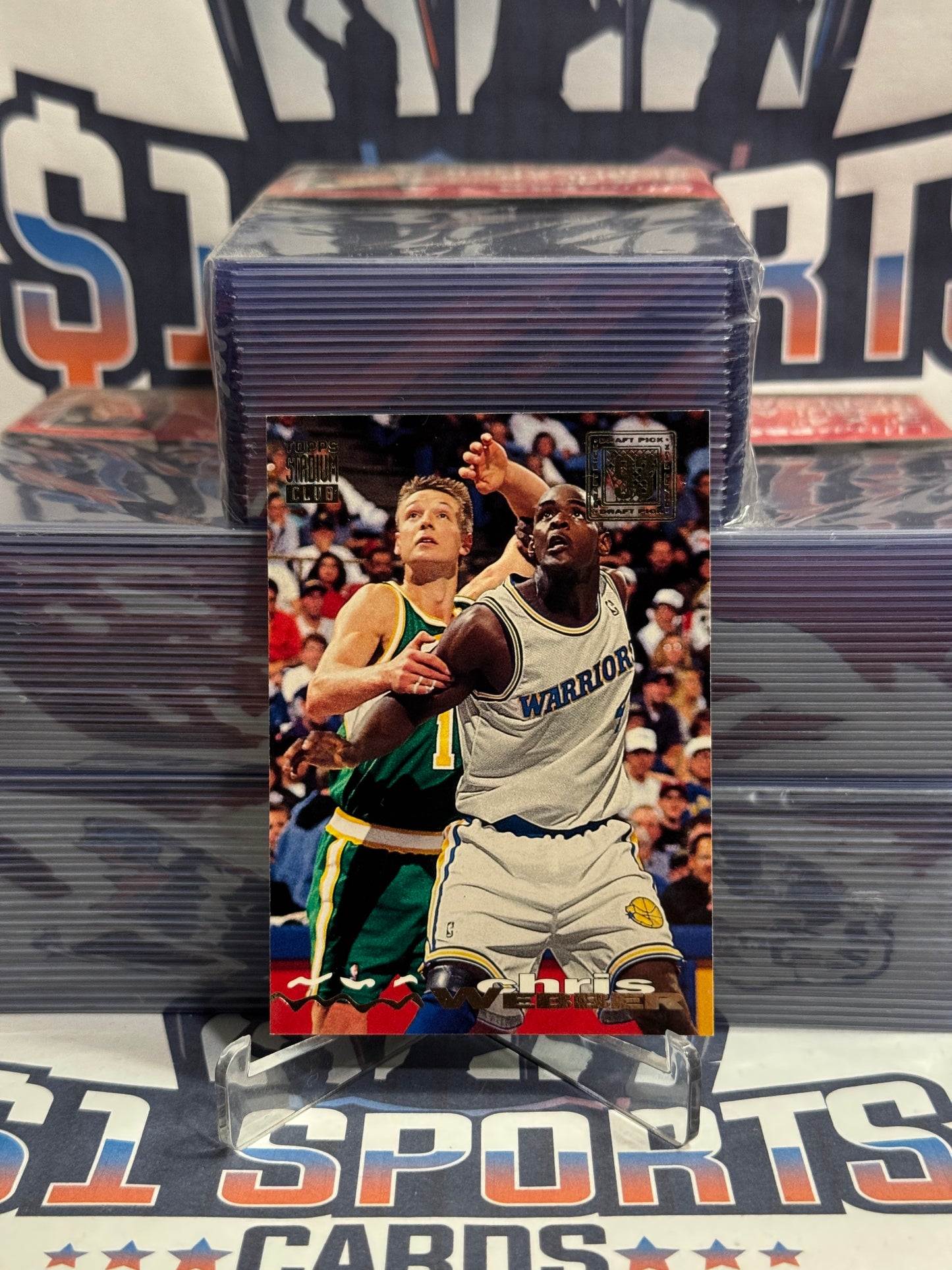 1993 Topps Stadium Club (Draft Picks) Chris Webber Rookie #224