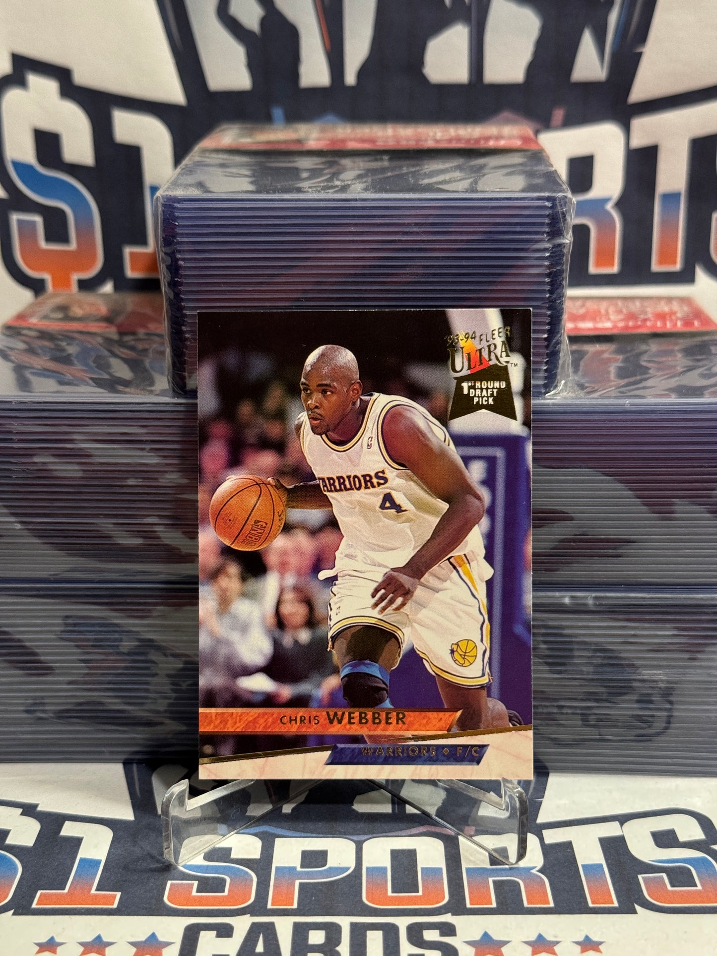 1993 Fleer Ultra (Draft Pick) Chris Webber Rookie #252