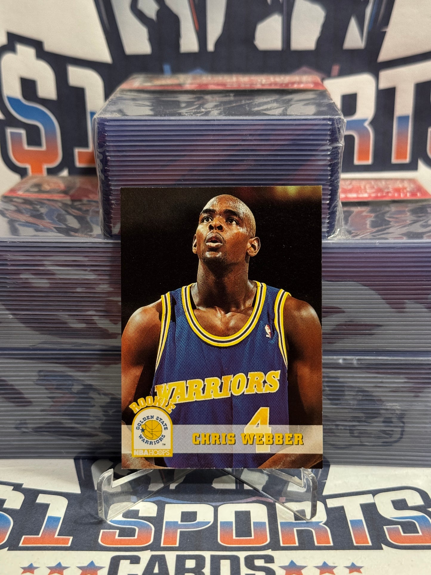 1993 NBA Hoops Chris Webber Rookie #341