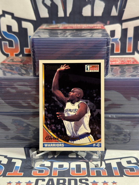 1993 Topps (Gold, 1st Round Draft Pick) Chris Webber Rookie #224
