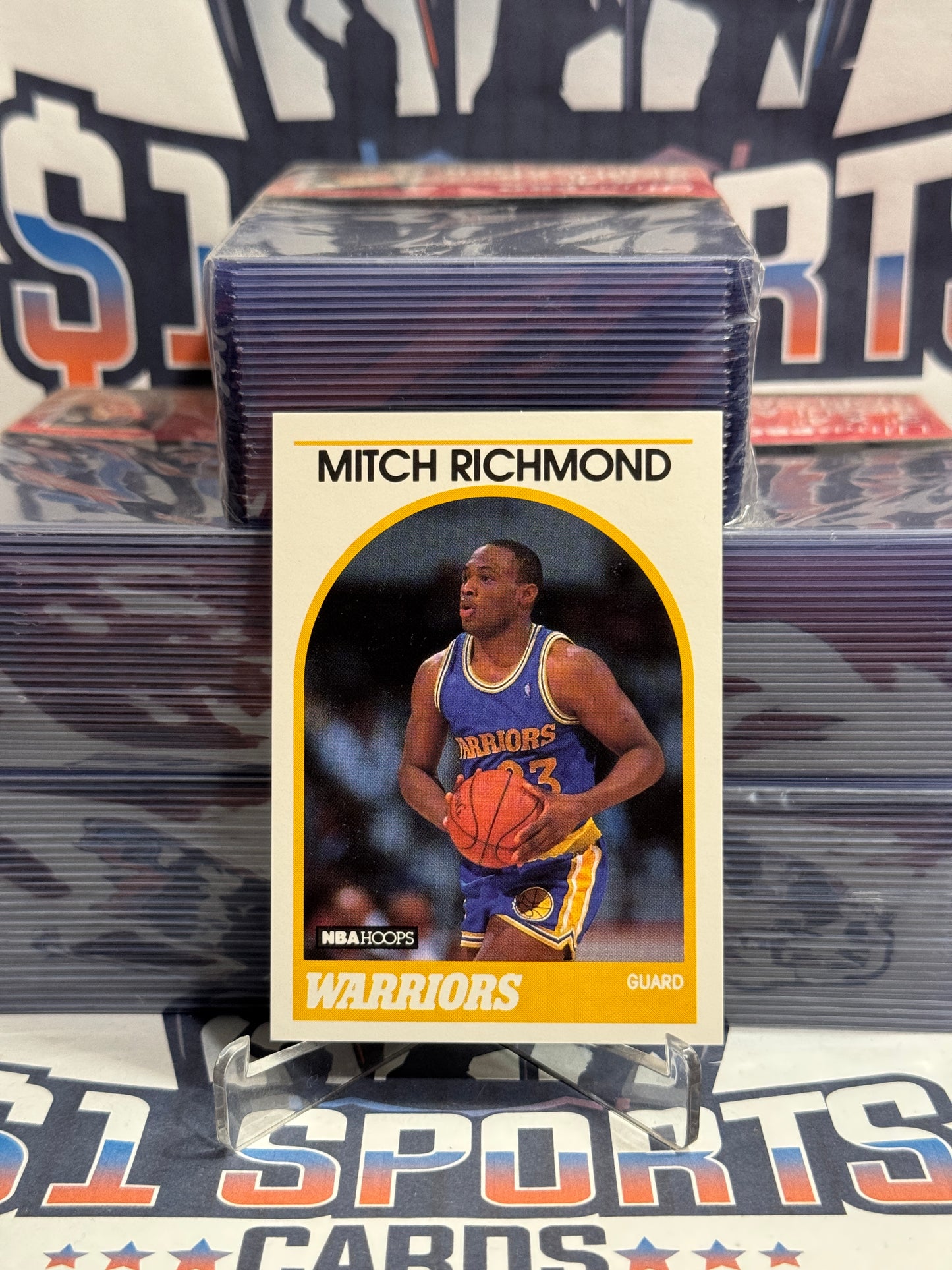 1989 NBA Hoops Mitch Richmond Rookie #260