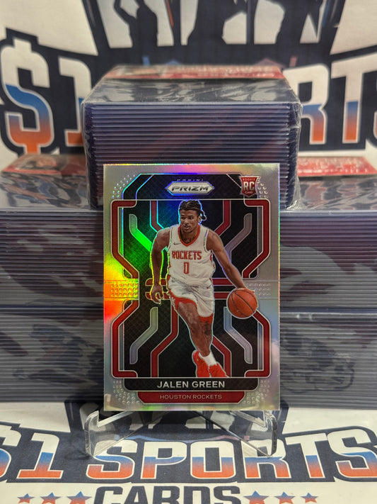 2021 Panini Prizm (Silver Prizm) Jalen Green Rookie #306