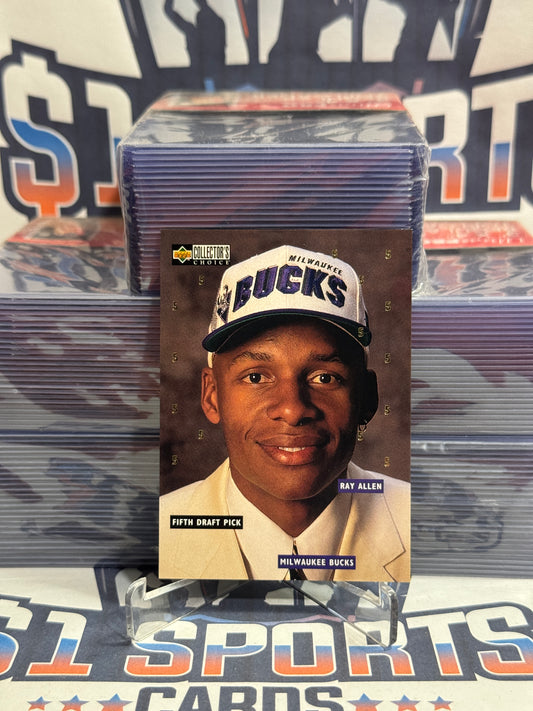 1996 Upper Deck Collector's Choice (NBA Draft) Ray Allen Rookie #DR5