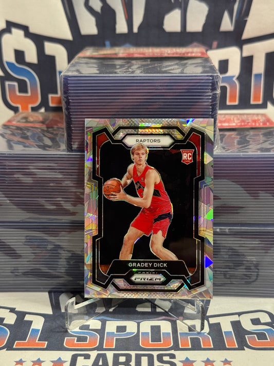 2023 Panini Prizm (Silver Ice Prizm) Gradey Dick Rookie #134