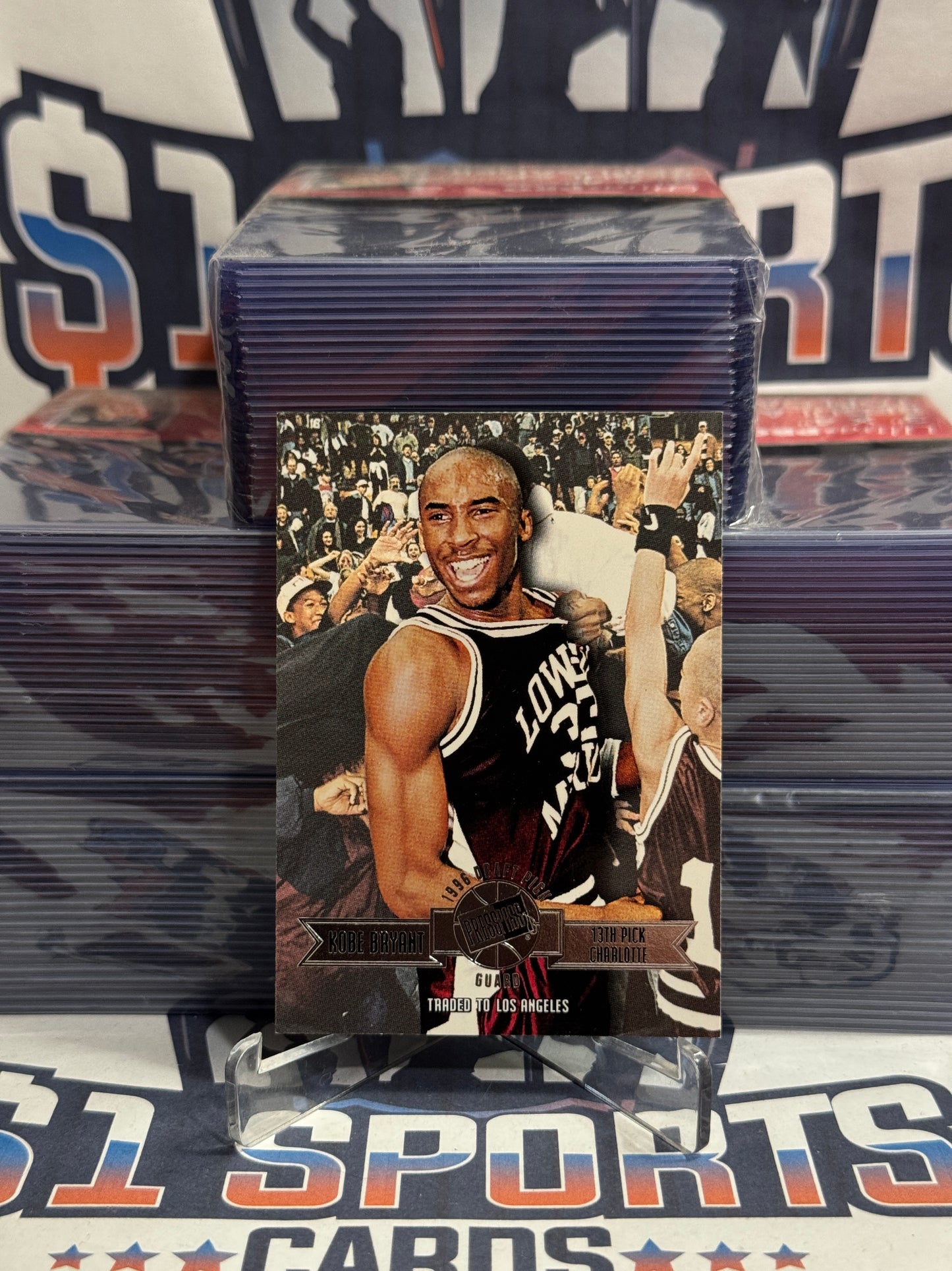 1996 Press Pass Draft Picks Kobe Bryant #13