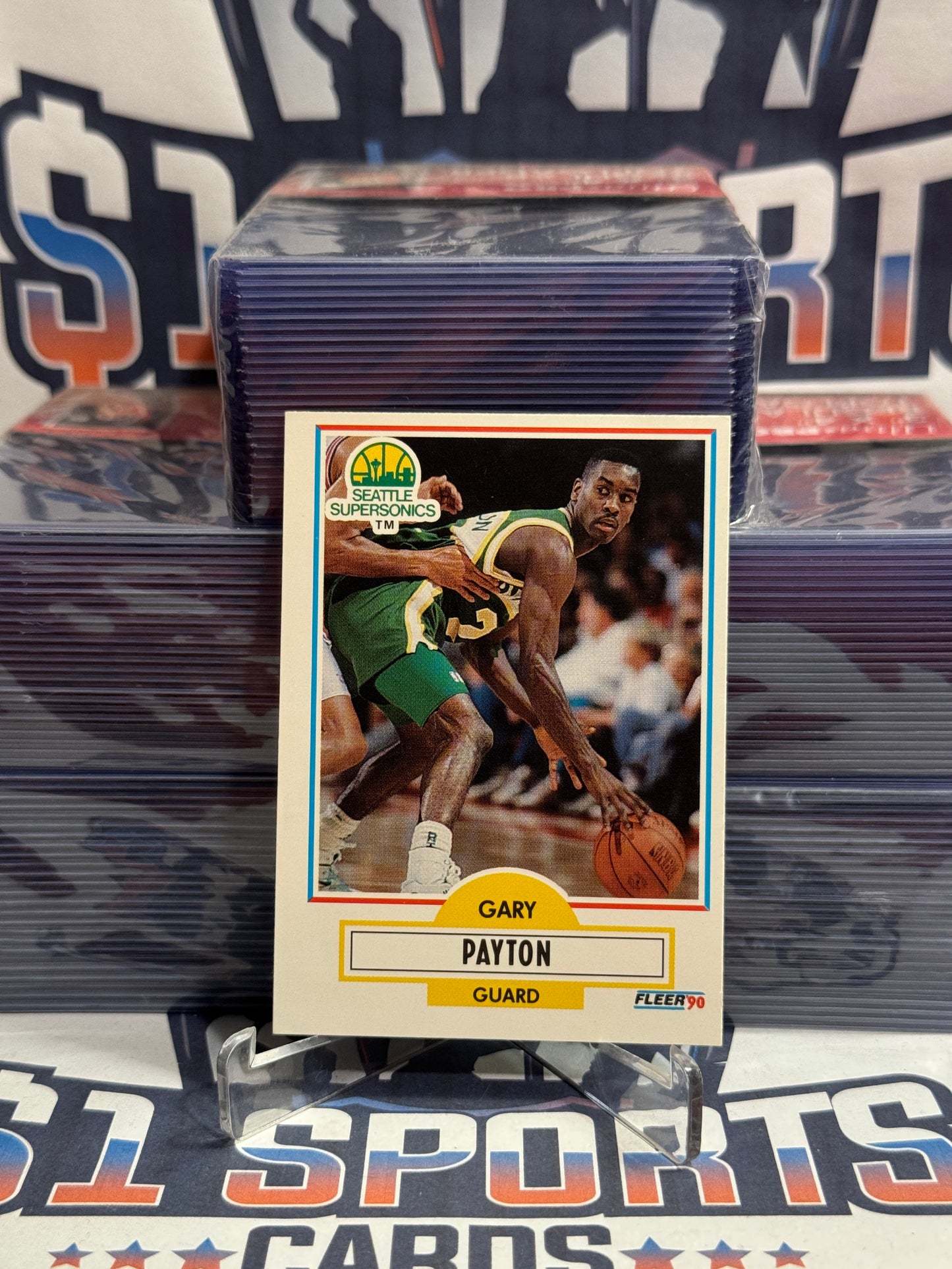 1990 Fleer Update Gary Payton Rookie #U-92