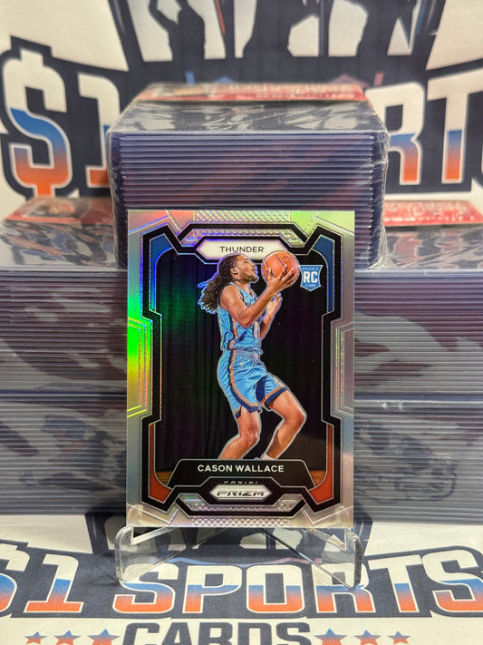 2023 Panini Prizm (Silver Prizm) Cason Wallace Rookie #139