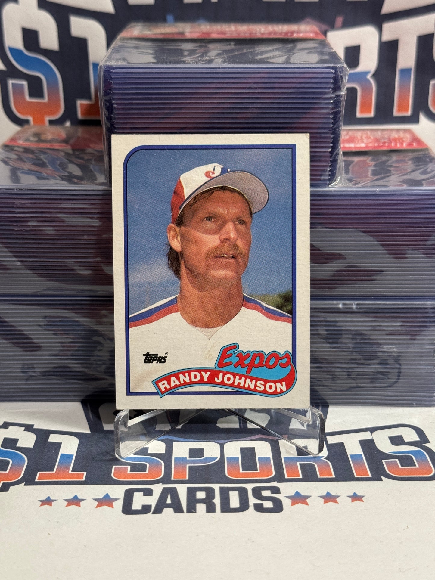 1989 Topps Randy Johnson Rookie #647