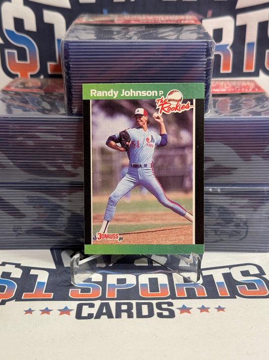 1989 Donruss (The Rookies) Randy Johnson #43