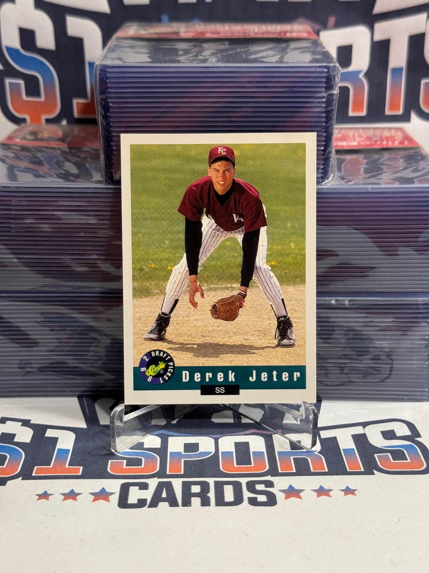 1992 Classic Draft Picks Derek Jeter Rookie #6