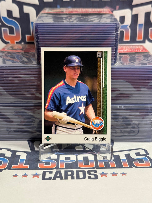 1989 Upper Deck Craig Biggio Rookie #273