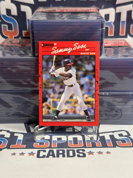 1990 Donruss Sammy Sosa Rookie #489