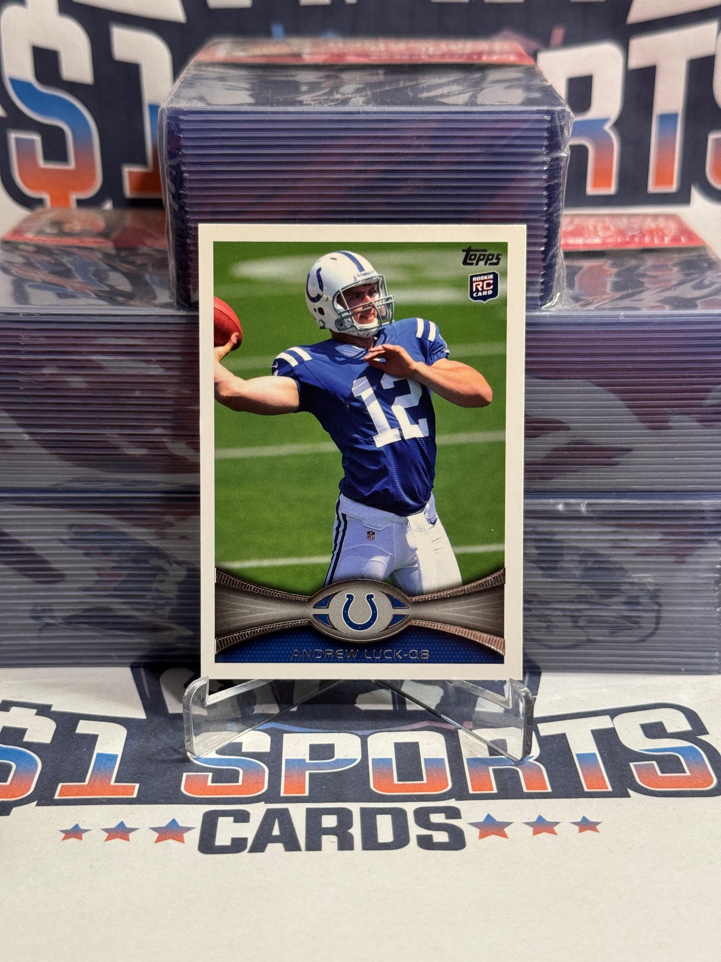 2012 Topps Andrew Luck Rookie #140