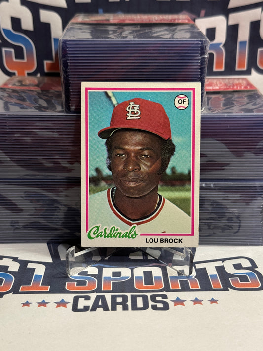 1978 Topps Lou Brock #170