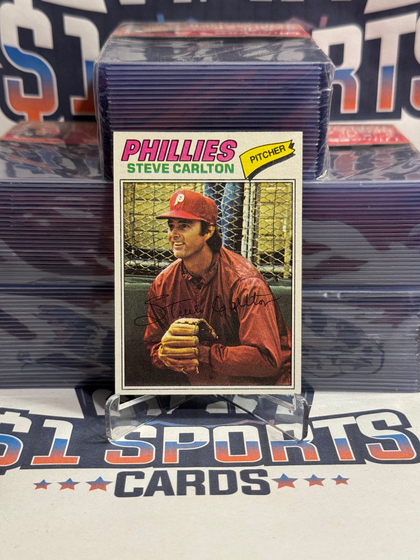 1977 Topps Steve Carlton #110