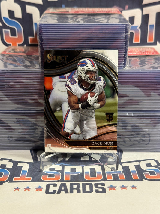 2020 Panini Select (Field Level) Zack Moss Rookie #369