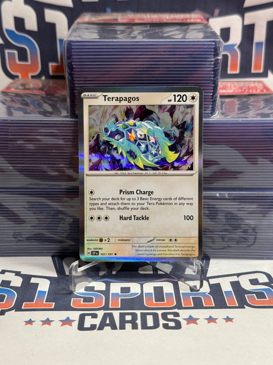 Pokemon TCG: Surging Sparks - Terapagos (Holo, Rare) #161