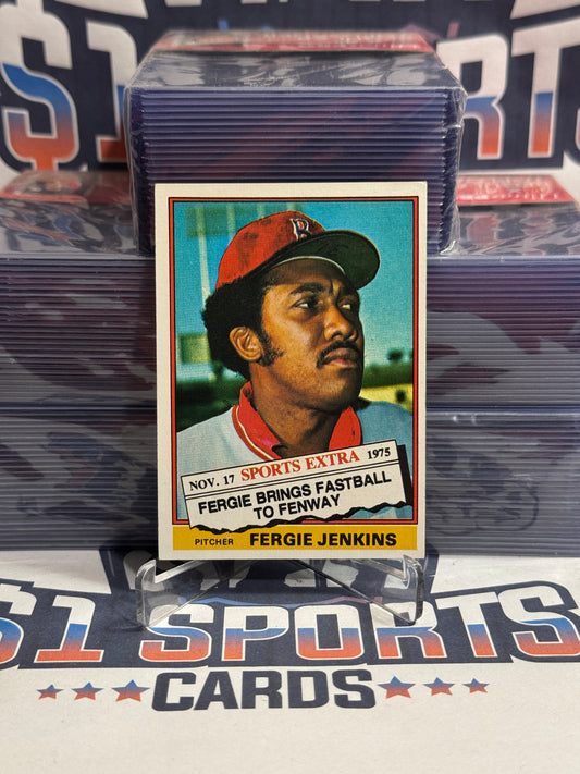 1976 Topps (Traded) Fergie Jenkins #250T