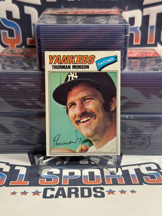 1977 Topps (Burger King) Thurman Munson #2