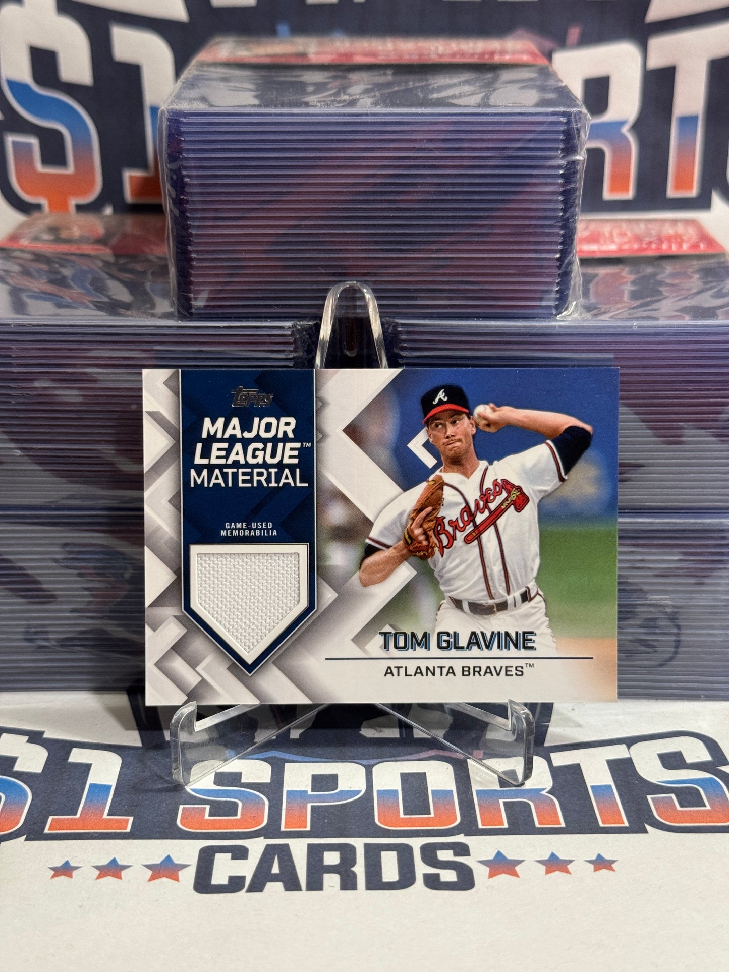 2022 Topps (Major League Material Relic) Tom Glavine #MLM-TG